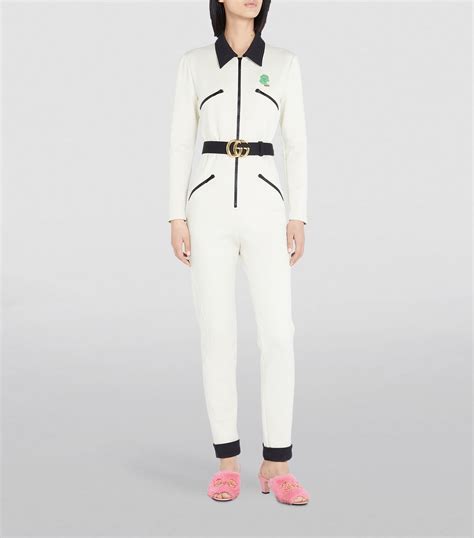 all white gucci jumpsuit|Gucci jumpsuit outfits.